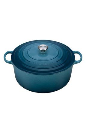 LE CREUSET Signature 13 1/4-Quart Oval Enamel Cast Iron French/Dutch Oven in Marseille at Nordstrom