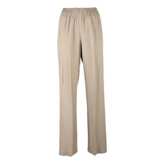 Golden Goose Wide Trousers, female, Beige, Size: XS Brittany Pajamas