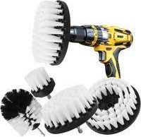 OEM Cepillos El&eacute;ctricos Para Limpiar Taladros, Ideales Para Limpiar Ba&ntilde;os, Coches, Alfombras, Suelos, Inodoros Y Superficies Cer&aacute;micas De Cocina (blanco, 