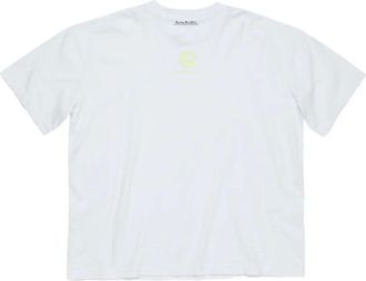 Acne Studios T-shirt con logo - Bianco