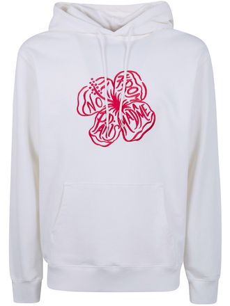 Dr&ocirc;le de Monsieur Slogan Hibiscus Hoodie