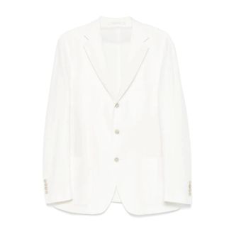 Eleventy Heren, Jassen, Wit, Maat: M