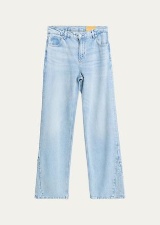 Guest In Residence Traveler Wide-Leg Jeans