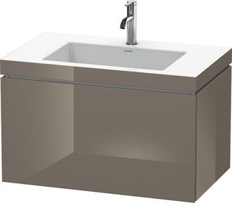 Duravit Duravit - Lavabo Para Muebles L-cube C-bonded Con Base, Colgante