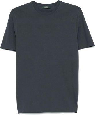 Zanone T-shirt in cotone - Grigio