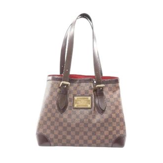 Louis Vuitton Pre-owned Tote Bags, female, Brown, Size: ONE SIZE Pre-owned Hampstead MM Damier Tote