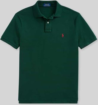 Polo Ralph Lauren Slim Fit Poloshirt aus reiner Baumwolle in Gruen, Gr&ouml;&szlig;e XXL