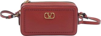 Valentino Cross Body Bags, female, Red, Size: ONE SIZE Alltime Mini Crossbody Bag