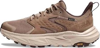 Hoka One One Mens Anacapa 2 Low Gtx Sneakers In Dune/ Oxford Tan