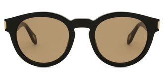 Just Cavalli SJC025 0700 Womens Sunglasses Black Size 50