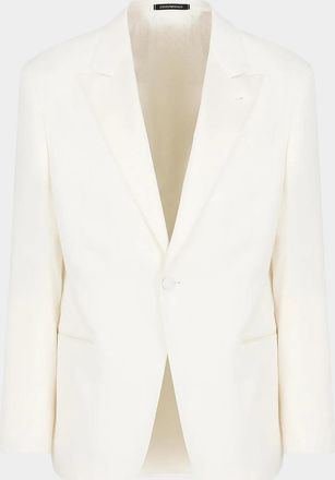 Emporio Armani Men & apos;s Textured Solid Dinner Jacket