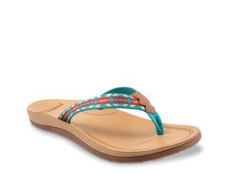 Pendleton Carico Lake Flip Flop Sandal In Turquoise