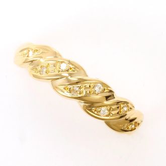 C&A Yellow Gold Yellow Gold (18K) Band Ring (Pre-Owned)