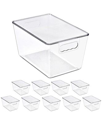 Sorbus 10-Pack Large Storage Containers