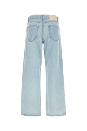 Cult Gaia Womens Elphie Jeans Blue Cotton