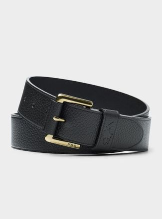 Polo Ralph Lauren Mens Textured leather belt