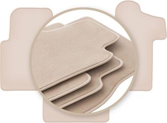 OEM Alfombrillas Premium Beige Para: Renault Master Ii Furgoneta 2010