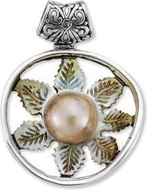 Samuel B. Sterling Silver & Pearl Flower Pendant at Nordstrom Rack