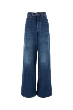 Chlo&eacute; Blue Wide Leg Jeans