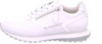 Gabor Leren Sneaker - Dames - Schoenen - Wit - Maat: 38 EU Leer