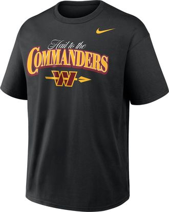 Nike Washington Commanders Monday Night Magic Max90 Nike Mens NFL T-Shirt in Black | 04T600A9E-SZC