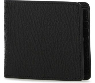 Maison Margiela Mens Slim Wallet Black Bovine Leather