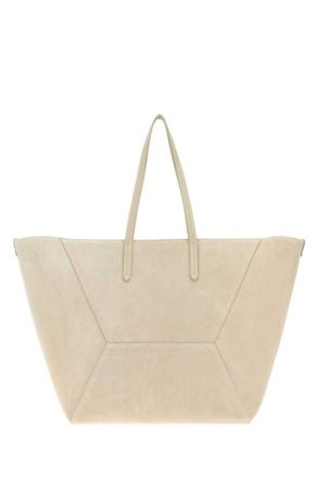 Brunello Cucinelli Ivory BC Duo Large Tote