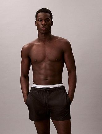 Calvin Klein Short Drawstring Swim Shorts - CK Essentials