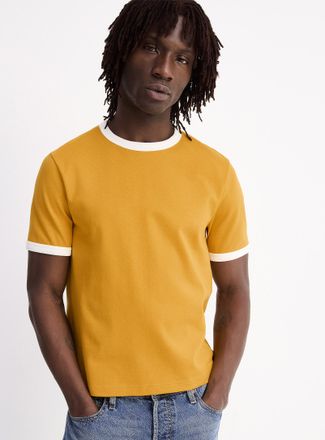 Le 31 Mens Ringer T-shirt Retro fit