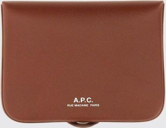 A.P.C. A. P.C. Portafoglio Josh in pelle