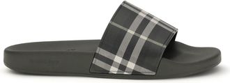 Burberry Rubber Check Slippers