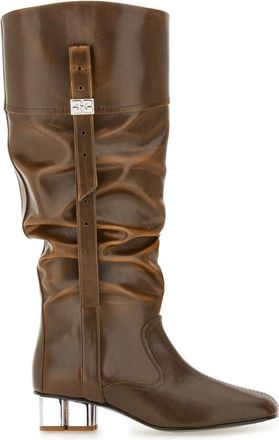 Ganni Slouchy Boot Butterfly-Donna