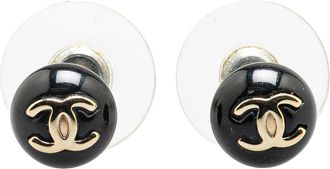Chanel Stud Oorbellen Logo