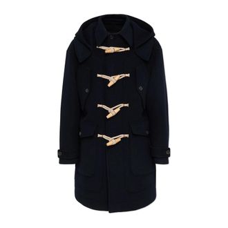 Dsquared2 Single-Breasted Coat - Heren - Mantel - Blauw - 2XL - Jassen