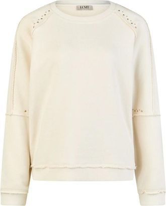 LeComte Rodeo Street Sweatshirt - Dames - Sweatshirts & Hoodies - Beige - Maat: XL Katoen