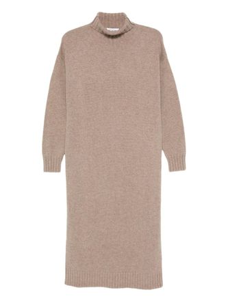 Max Mara Abito a collo alto - Marrone