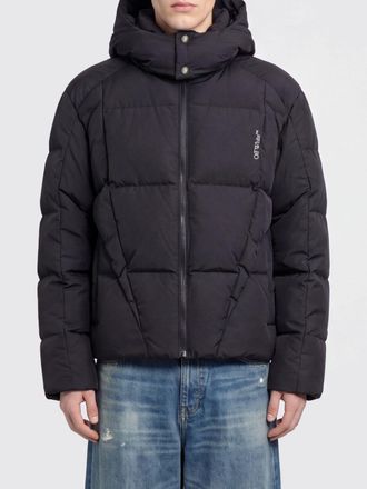 Off-white Piumino corto in tessuto tecnico trapuntato con cappuccio