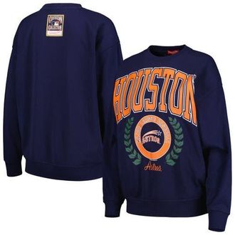 Mitchell & Ness Womens Mitchell & Ness Navy Houston Astros Logo Lt 2.0 Pullover Sweatshirt at Nordstrom, Size Small