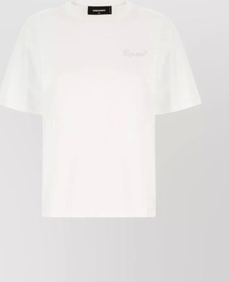 Dsquared2 ribbed cotton t-shirt