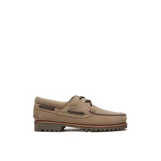 Timberland Mix Tape Authentic 3-Eye Lug Boat Shoe - male - Timberland - Boat Shoes - Brown - 10 UK - Shoes