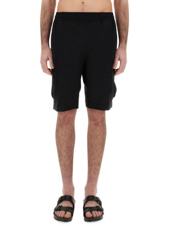 Parajumpers Lightweight Polyester Shorts - Black