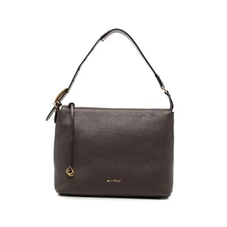 Etro Pebbled Leather Shoulder Bag