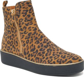 Ziera Womens Zolio Ankle Boots In Tan Leopard