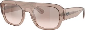 Ray-Ban RB2218 67278Z Mens Sunglasses Brown Size 55