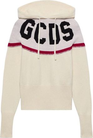 GCDS Mujer, Sudaderas, Beige, Talla: S