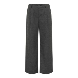 Lollys Laundry Pantaloni larghi - - Trousers - Donna - Grigio - M