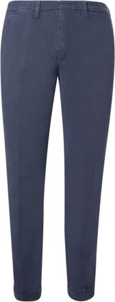 Fay Uomo, Pantaloni, Blu, W35, new