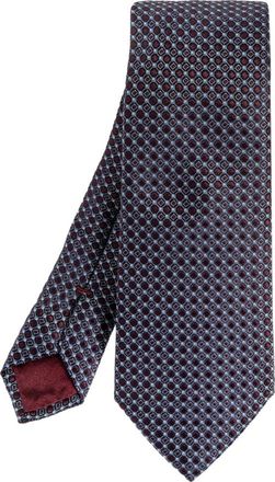 Giorgio Armani Accessoires, Heren, Blauw, ONE Size, Zijden Stropdas