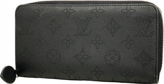 Louis Vuitton Noir Long Wallet (Bi-Fold) (Pre-Owned)