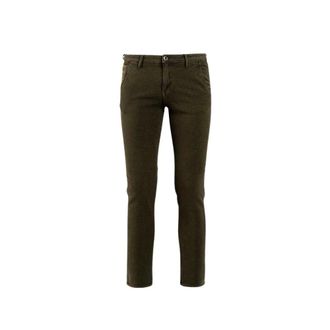 Gas Gas, Heren, Jeans, Bruin, Maat: W38 Katoen